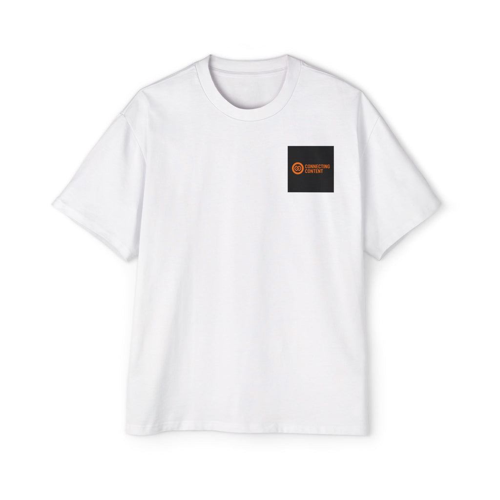 Connecting Content Oversized Logo Tee