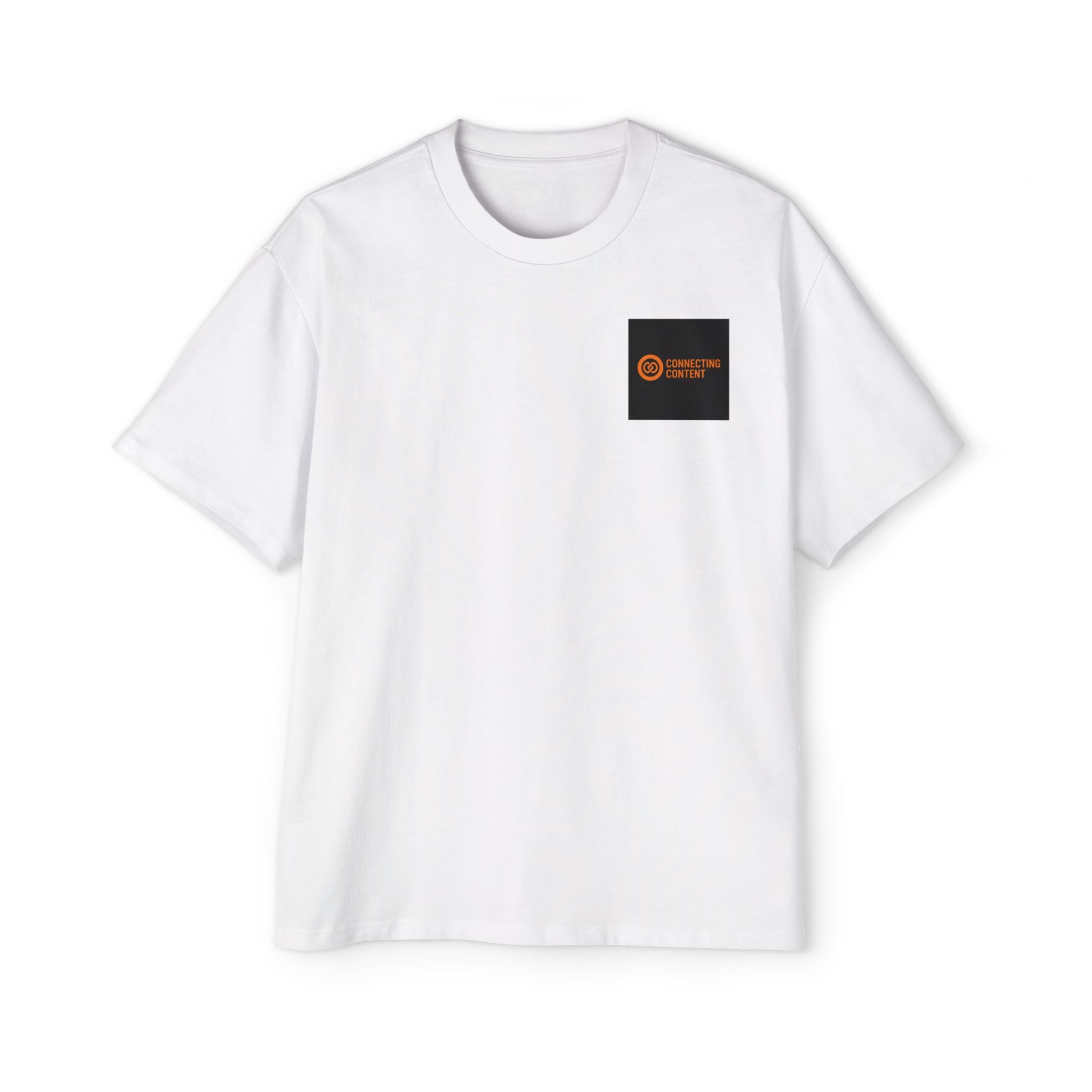 Connecting Content Oversized Logo Tee