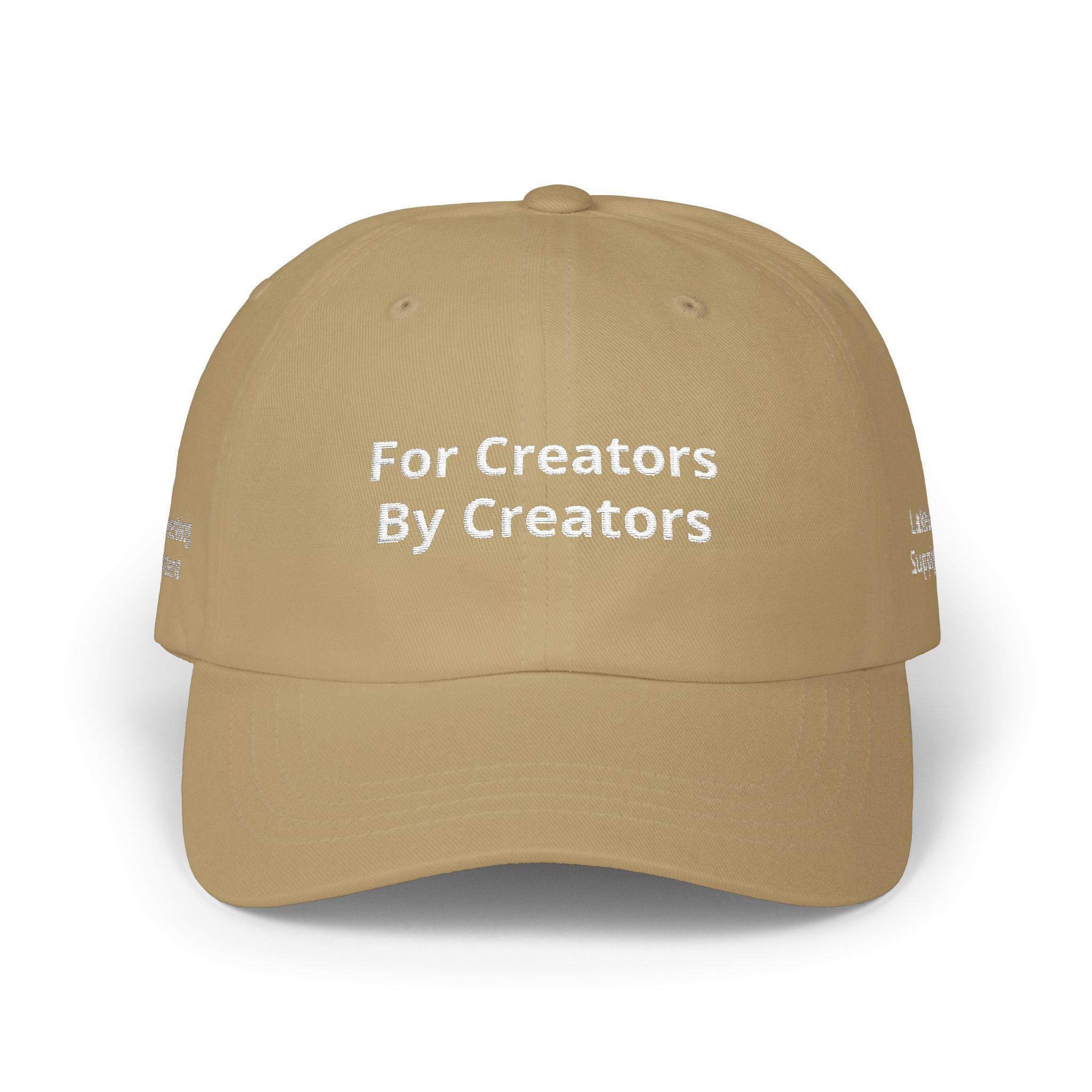 For Creators By Creators Dad Cap - Embroidered Creator Hat