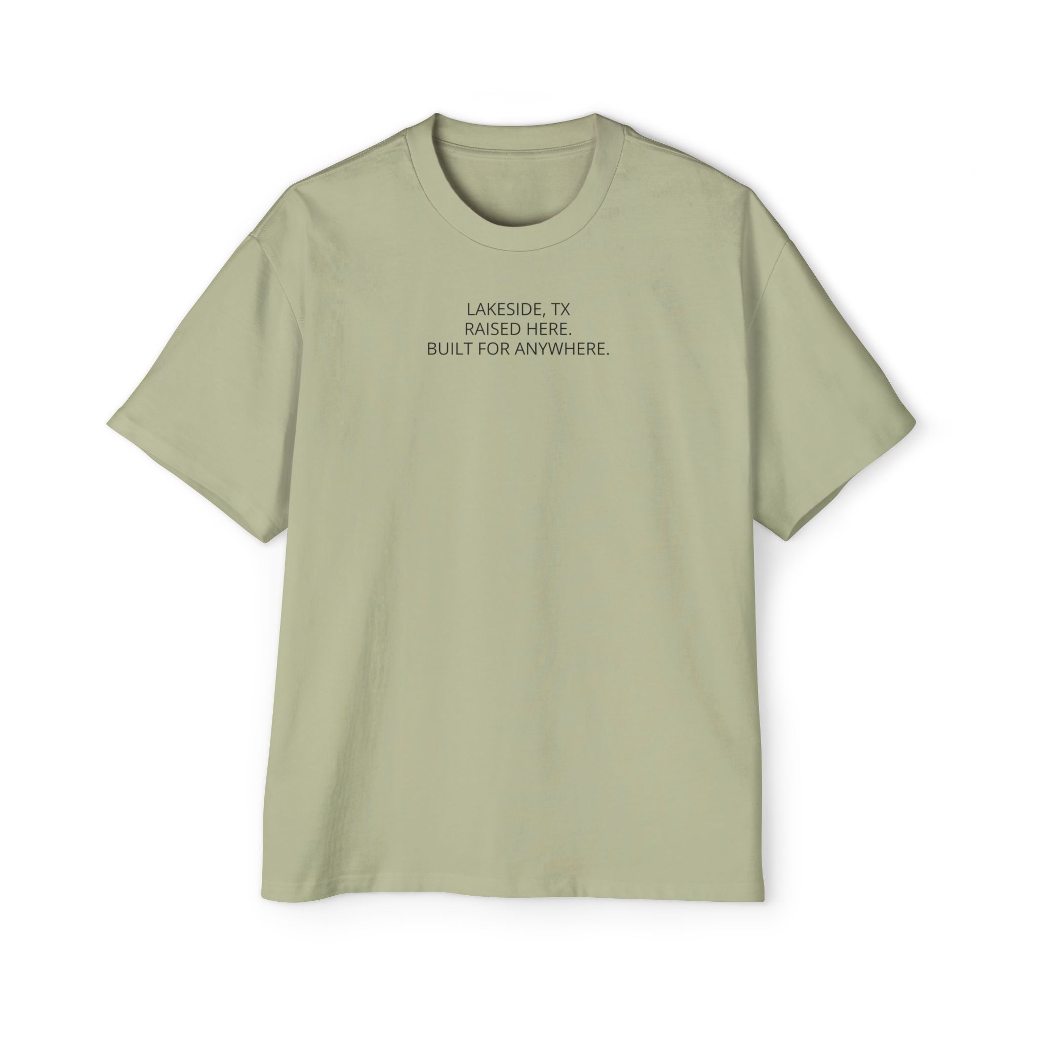 Lakeside, Raised Oversized T-Shirt