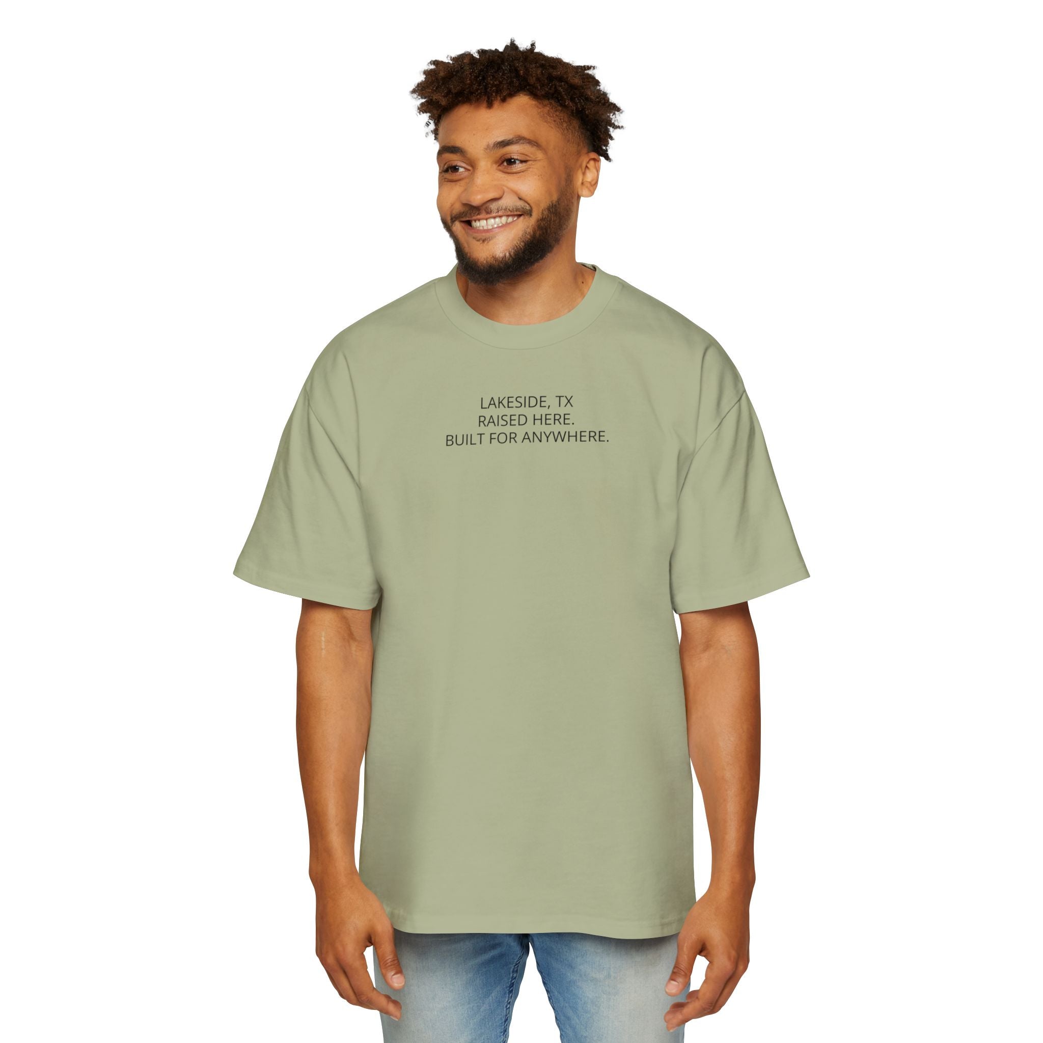 Lakeside, Raised Oversized T-Shirt