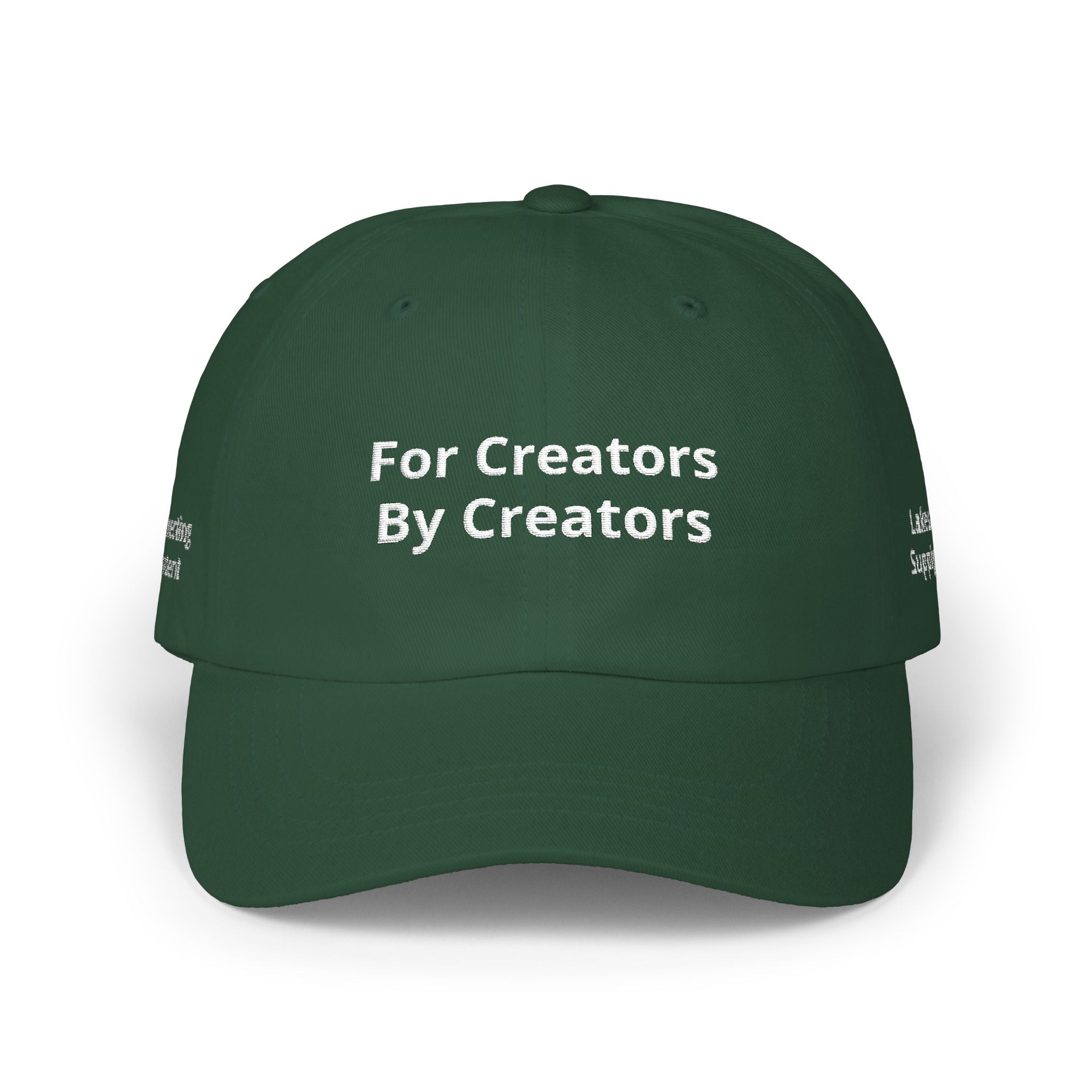 For Creators By Creators Dad Cap - Embroidered Creator Hat