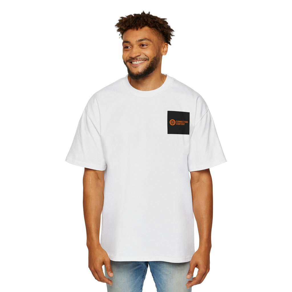 Connecting Content Oversized Logo Tee